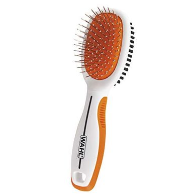 Wahl Premium Pet Brush: Double-sided, ergonomic, for dogs & cats.
