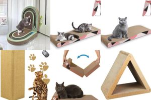 Foldable Cat Scratch Pad