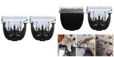 2-Pack Professional Dog & Cat Clipper Blades for ONEISALL Clippers
