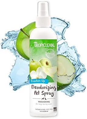 TropiClean Green Apple Dog & Cat Deodorizing Spray (8 oz)
