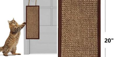 Sisal Cat Scratching Mat (Khaki, 20"x7.8")
