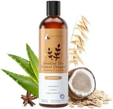 kin+kind Oatmeal Shampoo: Sensitive Skin, Natural Formula
