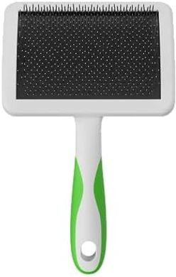 Andis Self-Cleaning Slicker Brush: Removes tangles, shedding & dirt.
