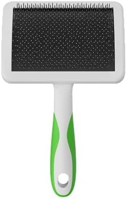 Andis Self-Cleaning Slicker Brush: Removes tangles, shedding & dirt.