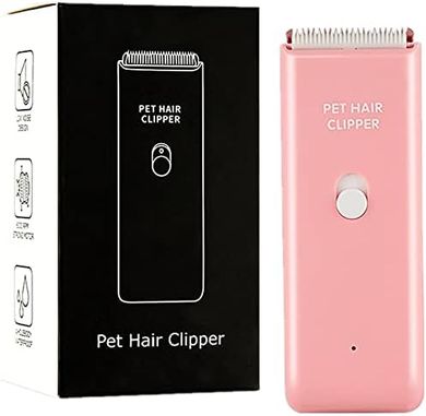 Portable Cordless Pet Hair Clipper: Rechargeable, Low-Noise, USB
