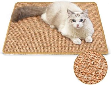 Fukumaru Sisal Cat Scratcher Mat (23.6x15.7"): Protects furniture.
