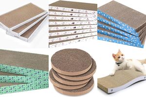 Cardboard Cat Scratch Pad