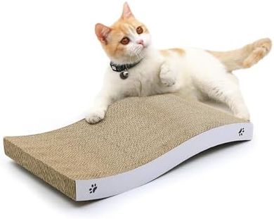 Reversible Premium Cat Scratcher Pad with Durable Cardboard
