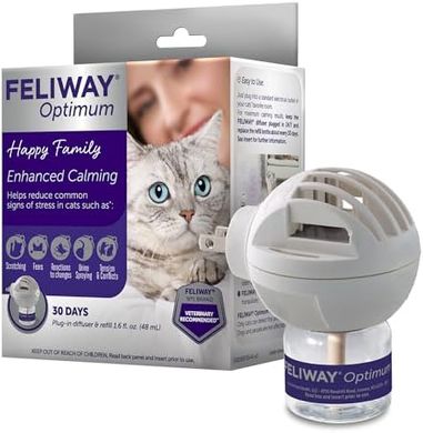 Feliway Optimum Cat Calming Diffuser Starter Kit (30 days)
