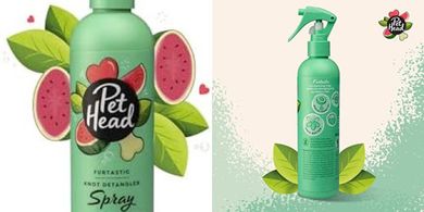 Pet Head Furtastic Watermelon Detangler Spray for Dogs
