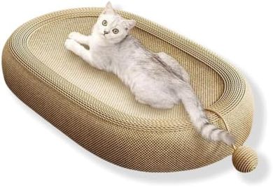 Large Sisal Cat Scratching Bed: Durable & Comfortable
