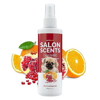 Bark2Basics Pet Cologne: Citrus & Pomegranate, Long-Lasting Scent
