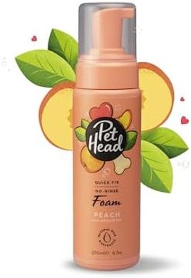 Pet Head Peach Quick Fix: No-Rinse Dog Shampoo
