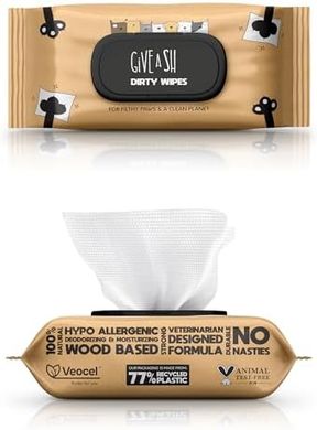 Plant-Based Pet Wipes: Hypoallergenic, Earth-Friendly (100 count)
